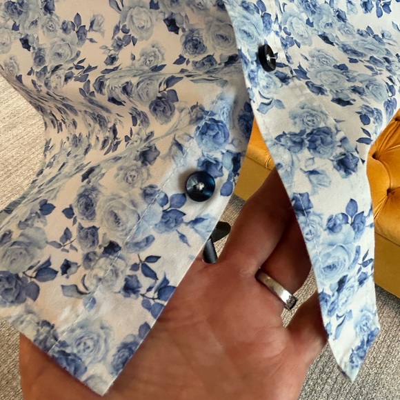 Floral, short sleeve, casual shirt - Picture 6 of 7